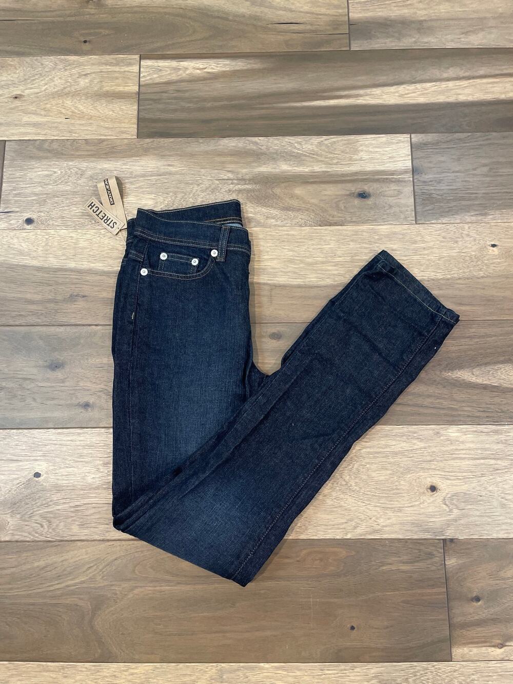 DKNY Stretch Skinny Jeans Straight Leg Size 6 NWT Cotton Blend